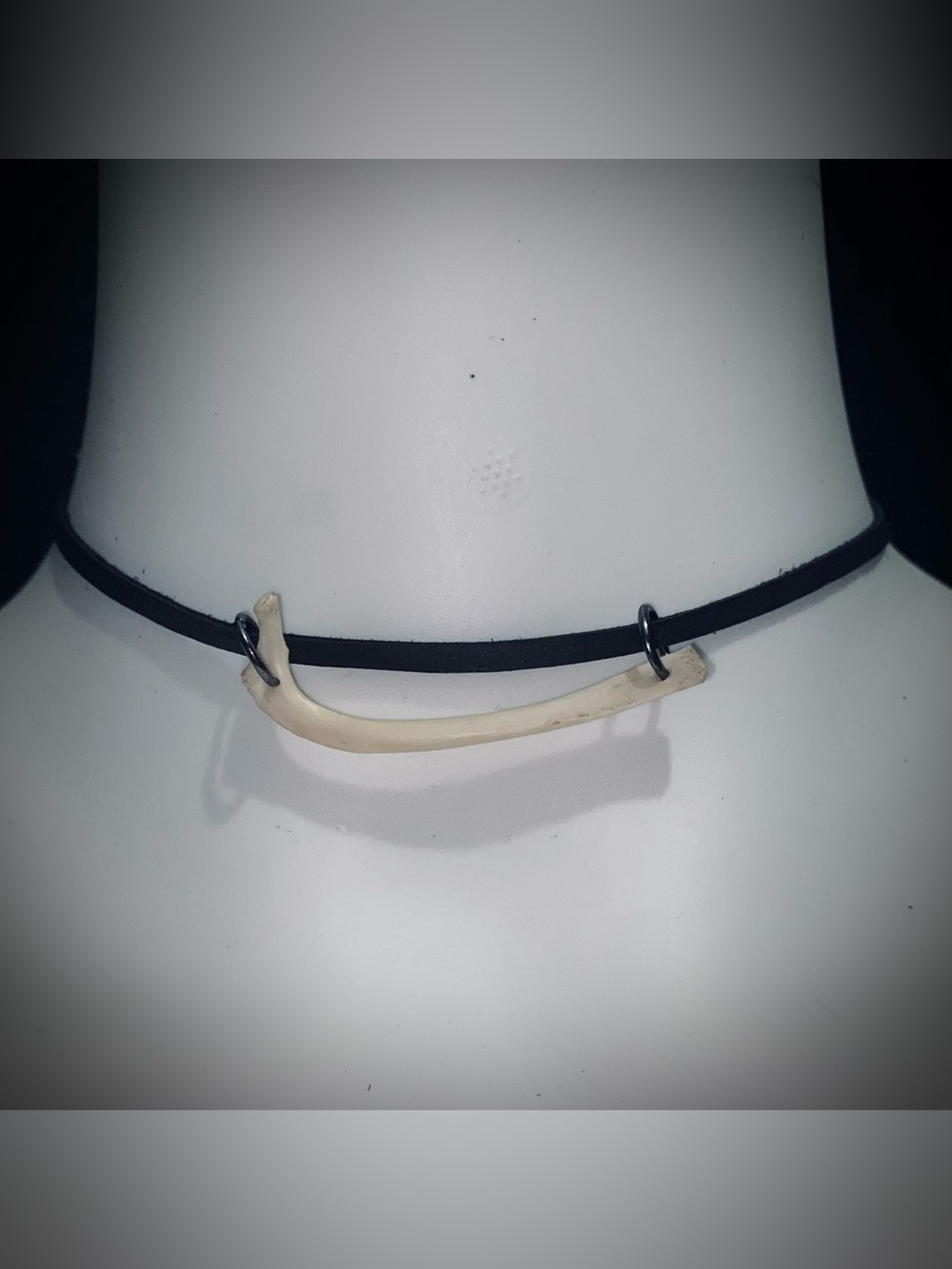 Possum rib bone choker